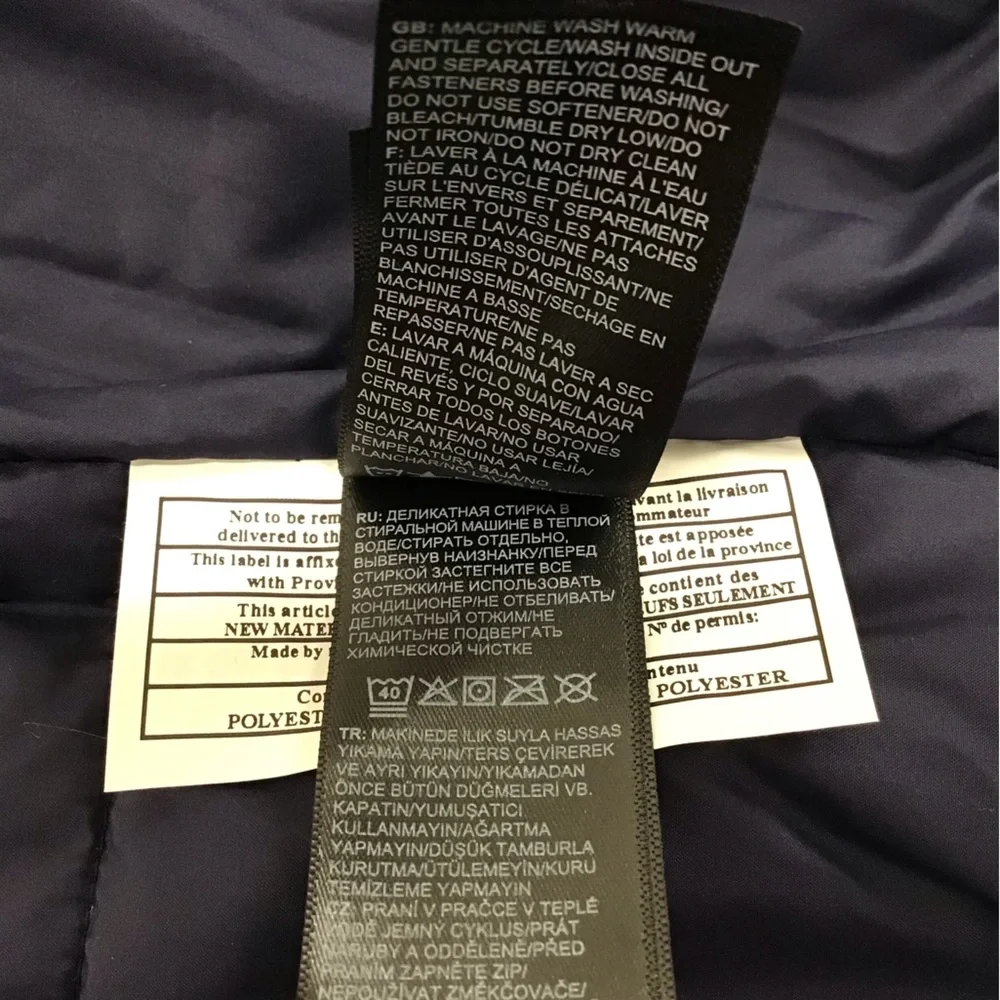 The North Face Kids Jacket - Blue and Black size XL‎